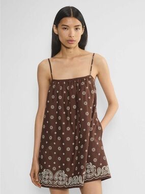 Aritzia Little Moon Adria Poplin Dress